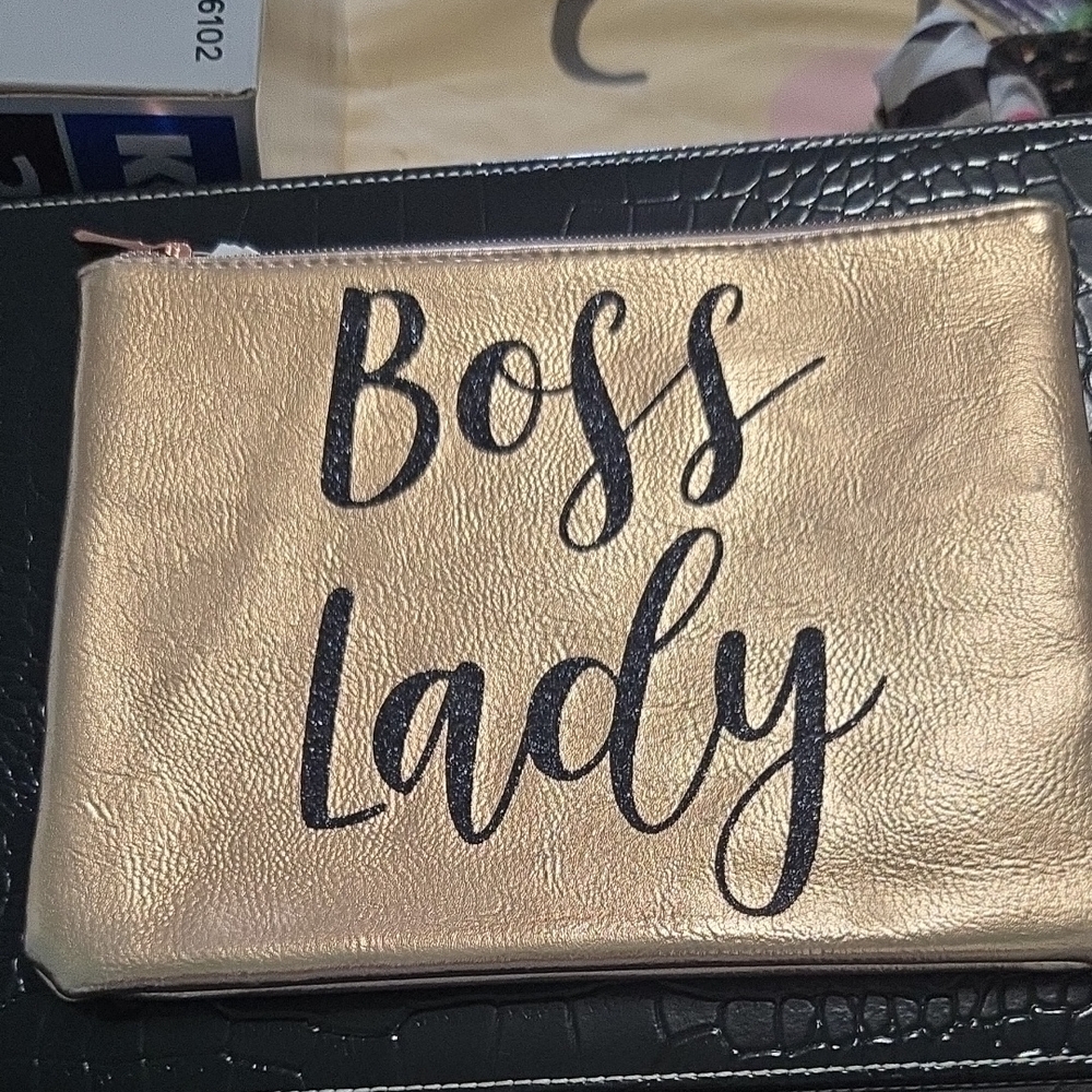 Gold 'Boss Lady' Pouch